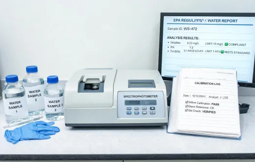 Environmental water testing lab